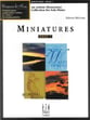 Miniatures No. 1-Elementary Level piano sheet music cover